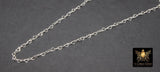 925 Sterling Silver Heart Necklace, Dainty Silver Double Wrap Heart Shaped Link Cable Chain, Adjustable Choker