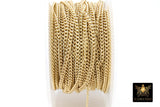 14 K Gold Filled Curb Chain, 2.7 mm 14 20 Gold Dainty Curb Chain CH# 732, 2.0 mm Unfinished Cable Jewelry Chain