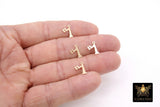 14 K Number One Charms, 14 20 Gold Filled Moms Charm # 2283, Jewelry Sports Charm