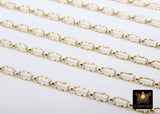 14 K Gold Filled Paper Clip Chains, 14 20 Nugget Long and Short Chain CH# 708, Paperclip and Rolo