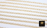 14 K Gold Filled Rolo Chains, 3.7 mm Thick Unfinished Rolo CH# 764, Belcher By The Foot