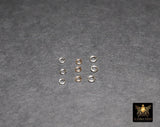 925 Sterling Silver Jump Rings, 2.3 mm 2.5 mm or 3.0 mm Open Snap Close Rings # 3317, 22 or 24 Gauge Open Rings