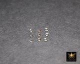 925 Sterling Silver Jump Rings, 2.3 mm 2.5 mm or 3.0 mm Open Snap Close Rings #3317, 22 or 24 Gauge Open Rings