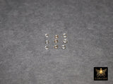 925 Sterling Silver Jump Rings, 2.3 mm 2.5 mm or 3.0 mm Open Snap Close Rings #3317, 22 or 24 Gauge Open Rings