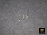 925 Sterling Silver Jump Rings, 2.5 or 3.0 mm Open Snap Close Rings #3317, 22 or 24 Gauge Open Rings