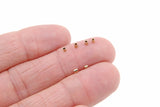 14 K Gold Filled Crimp Beads, Gold Crimp Tube Beads AG # 2295, 1.0 mm