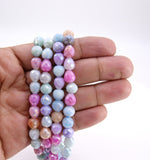 ulti Color Crystal Beads, Faceted Spring Easter Tear Drop Crystal Rondelle
