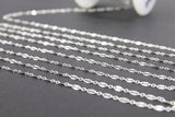 925 Sterling Silver Sequin Chain