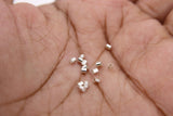 925 Sterling Silver Crimp Beads, 2 mm Crimp Beads AG #2357, Silver Tube Beads 1.4 mm Hole