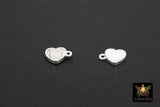 10 mm Super Strong 925 Sterling Silver Bracelet Clips #868, 10 mm High Quality Heart Connector, Arthritis Magnetic Jewelry Findings