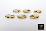 14 K Gold Filled Lobster Clasps, Long Clasp Jewelry Findings # 855, Sizes 12 mm