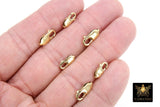 14 K Gold Filled Lobster Clasps, Long Clasp Jewelry Findings #855, Sizes 12 mm