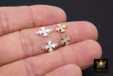 14 K Gold Filled Cross Connectors, CZ 925 Sterling Silver Filigree Crosses # 3425, Pattern Textured 14 20 Jewelry - 1 Pc/Gold