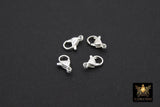 Silver Lobster Clasps, Stainless Steel Lobster Claws AG #2241,Jewelry Findings, 12