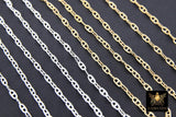 14 K Gold Filled Mariner Chains, 925 Silver Nugget Mariner CH #770, Anchor Sequin Textured Flat Chain