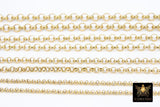 Gold Stainless Steel ROLO Chain, 3, 4