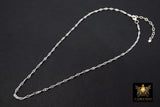 925 Sterling Silver Mariner Chain Bar Necklace, 14 K Gold Filled Hammered Anchor Bar Chain Choker #2626, Textured Nugget Mariner Necklace