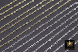 Gold Filled Heart Chains, 2.6 mm 925 Sterling Silver, 14 K Gold Filled Dainty Heart Shaped CH# 886