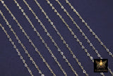 14 K Gold Filled Heart Chains, 1.9 mm Gold Filled Tiny Heart Shaped CH# 923, Unfinished Chain By the Foot