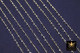 14 K Gold Filled Heart Chains, 1.9 mm Gold Filled Tiny Heart Shaped CH #923, Unfinished Chain By the Foot