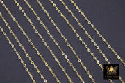 14 K Gold Filled Heart Chains, 1.9 mm Gold Filled Tiny Heart Shaped CH #923,  Unfinished Chain By the Foot