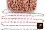 3 mm Gold Mixed CZ Chain By The Yard, Silver Genuine Cubic Zirconia Chain CH# 560, By The Foot