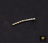 USA 14 K Gold Filled Faceted Beads, 925 Sterling Silver Faceted Seamless Beads # 2278, High Quality Nugget 2 mm or 2.5 mm or 3 mm