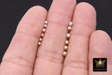 USA 14 K Gold Filled Faceted Beads, 925 Sterling Silver Faceted Seamless Beads # 2278, High Quality Nugget 2 mm or 2.5 mm or 3 mm