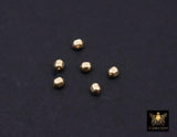 14 K Gold Filled Oval Beads, 3 mm Faceted Seamless Beads # 3261, 2.5 mm High Quality Oval Beads