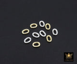 925 Sterling Silver Oval Push Clasp, 10 mm Silver Spring Oval Shaped # 2295, 2 Styles Clip Connector