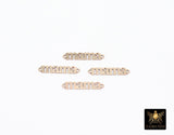 14 K Gold Filled Mama Connector, Gold Mom Charm (18mm), Dainty Mothers Day Gifts # 3670