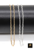 14 K Gold Filled Mariner Chains, 925 Silver Smooth Mariner CH# 905, Anchor Sequin Smooth Flat Chain