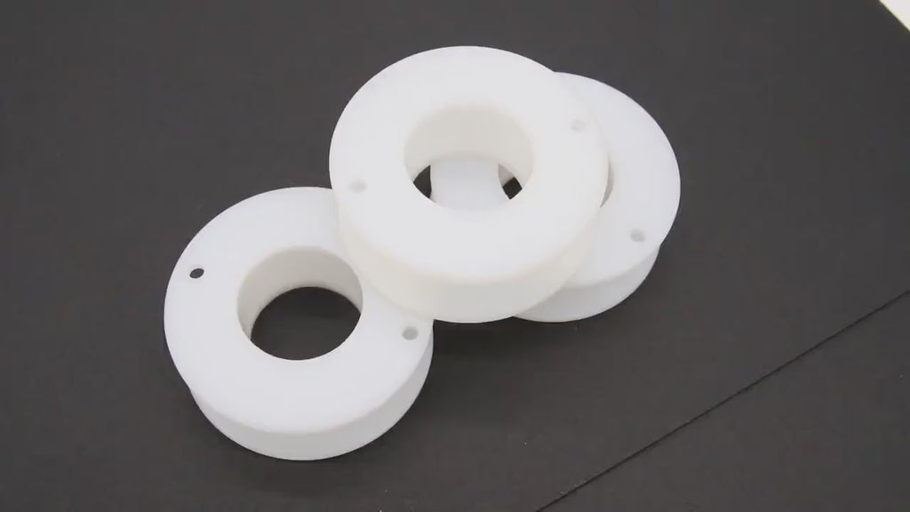 Empty Jewelry Chain Spool, 2.2 Inch Plastic Round Bobbin, Tool For Wire