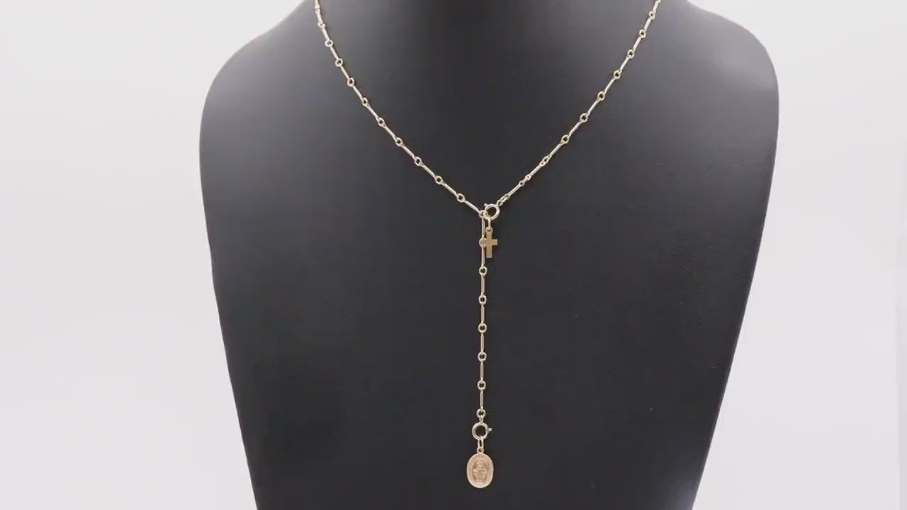 925 Sterling Silver Long Bar Necklace, Adjustable 14 K Gold Filled Bar Chain Lariat Choker, Long Bar Charms Necklace