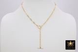 14 K Gold Filled Toggle Double Wrap Necklace - A Girls Gems
