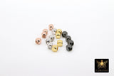 Square Spacer Beads, 20 pcs Box Spacer Beads #2494, 4 Sizes Necklace Bracelet
