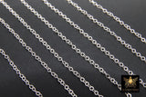 925 Sterling Silver Flat Chains, Unfinished Hammered Extender Chain - A Girls Gems