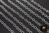 925 Sterling Silver Flat Chains, Unfinished Hammered Extender Chain - A Girls Gems