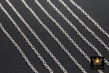 925 Sterling Silver Flat Chains, Unfinished Hammered Extender Chain - A Girls Gems