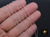 925 Sterling Silver Flat Chains, Unfinished Hammered Extender Chain - A Girls Gems