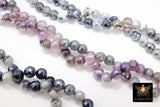Natural Faceted Agate Beads, Electroplated Agate BS #218 - A Girls Gems