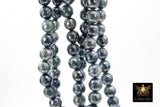 Electroplated Teal Green Agate Beads, Faceted Agate BS #234 - A Girls Gems