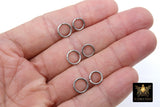 Stainless Steel Silver Jump Rings, 9 mm or 10 mm Strong Rings #2374, Open Rings