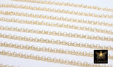 14 K Gold Filled Rolo Chains, 3.7 mm Thick Unfinished Rolo CH #764, Belcher By The Foot